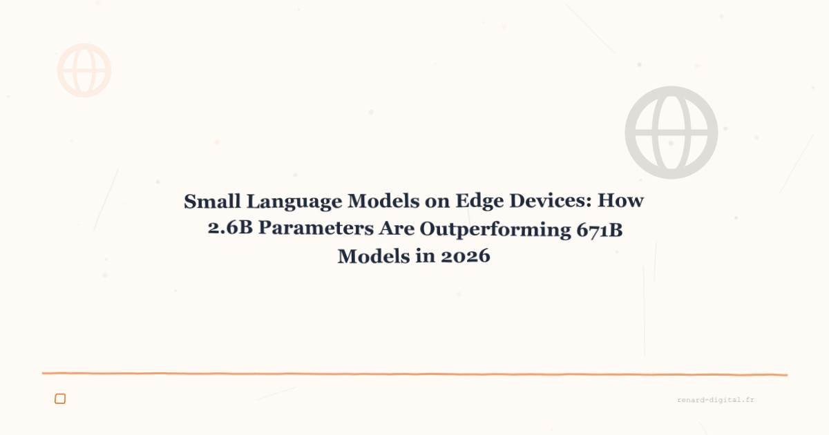 small language models edge devices 2026